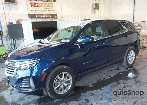 2023 Chevrolet Equinox Fwd Lt из США, поврежденный, VIN 3GNAXKEG1PL196925